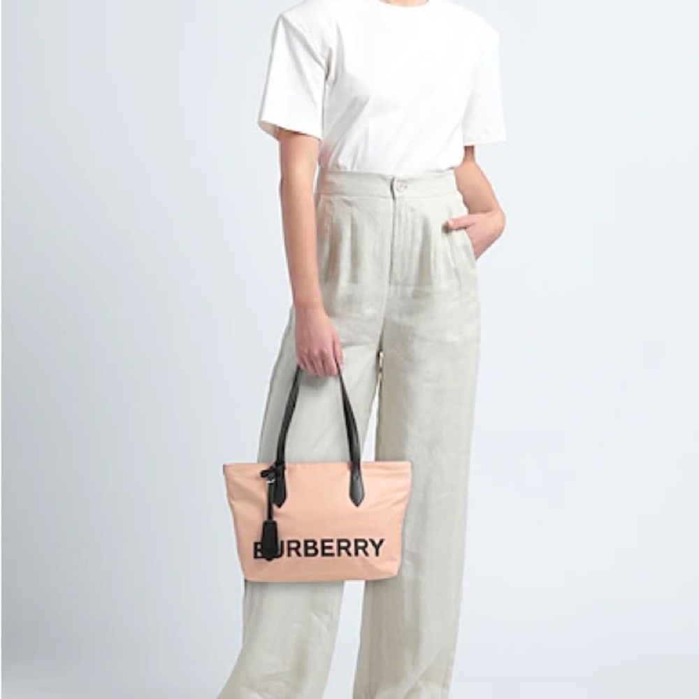 - BURBERRY Nylon Logo Small Ardwell Tote